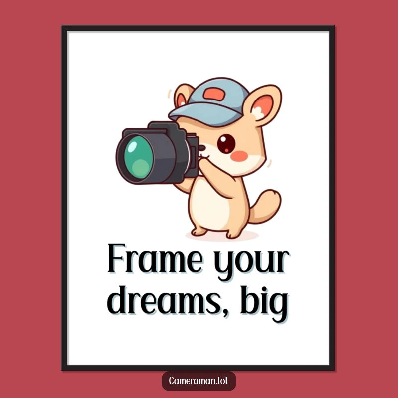 Funny Free Printable Wall Art: Jaunty Animal's P.O.V. Downloadable Decor